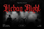 Phantom Of Opera - Blackletter, a Blackletter Font by Vampstudio (Thumbnail 4 of 10)