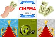 Cinema and Movie Themes, a Work Illustration by TAlex (Thumbnail 1 of 6)