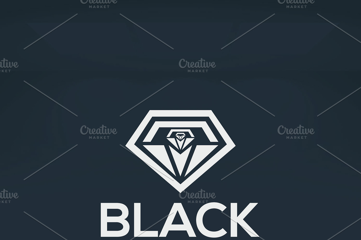 BLACK DAIMOND LOGO, a Branding & Logo Template by Design_Creator (Photo 2 of 2)