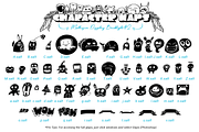 Mollusca Font Trio | Dingbats Doodle, a Script Font by Ardana Creative (Thumbnail 14 of 15)