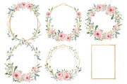 Geometric Floral Frames Set, an Illustration by jahid234 (Thumbnail 20 of 20)