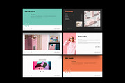 Portfolio Template InDesig & Canva, a Presentation Template by TemplateFolio-Shop (Thumbnail 5 of 14)