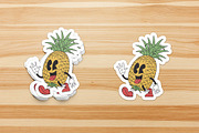 Fruit Mascot Bundle in 90s Style, a Food Illustration by Judsart (Thumbnail 3 of 3)