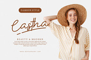 Resitha - Script Monoline, a Handwritten Font by Hasbi Creative (Thumbnail 2 of 8)