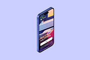 iPhone 16 - 24 Mockups Scenes, an iPhone Mockup by Asylab (Thumbnail 20 of 58)