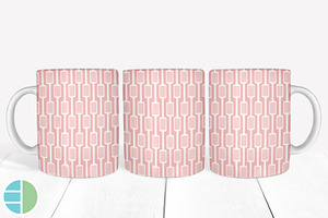 Pink Mug Coffee Cup Sublimation PNG