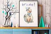 Funny Characters Set for Kids, a Texture Illustration by WBS Design (Thumbnail 2 of 3)