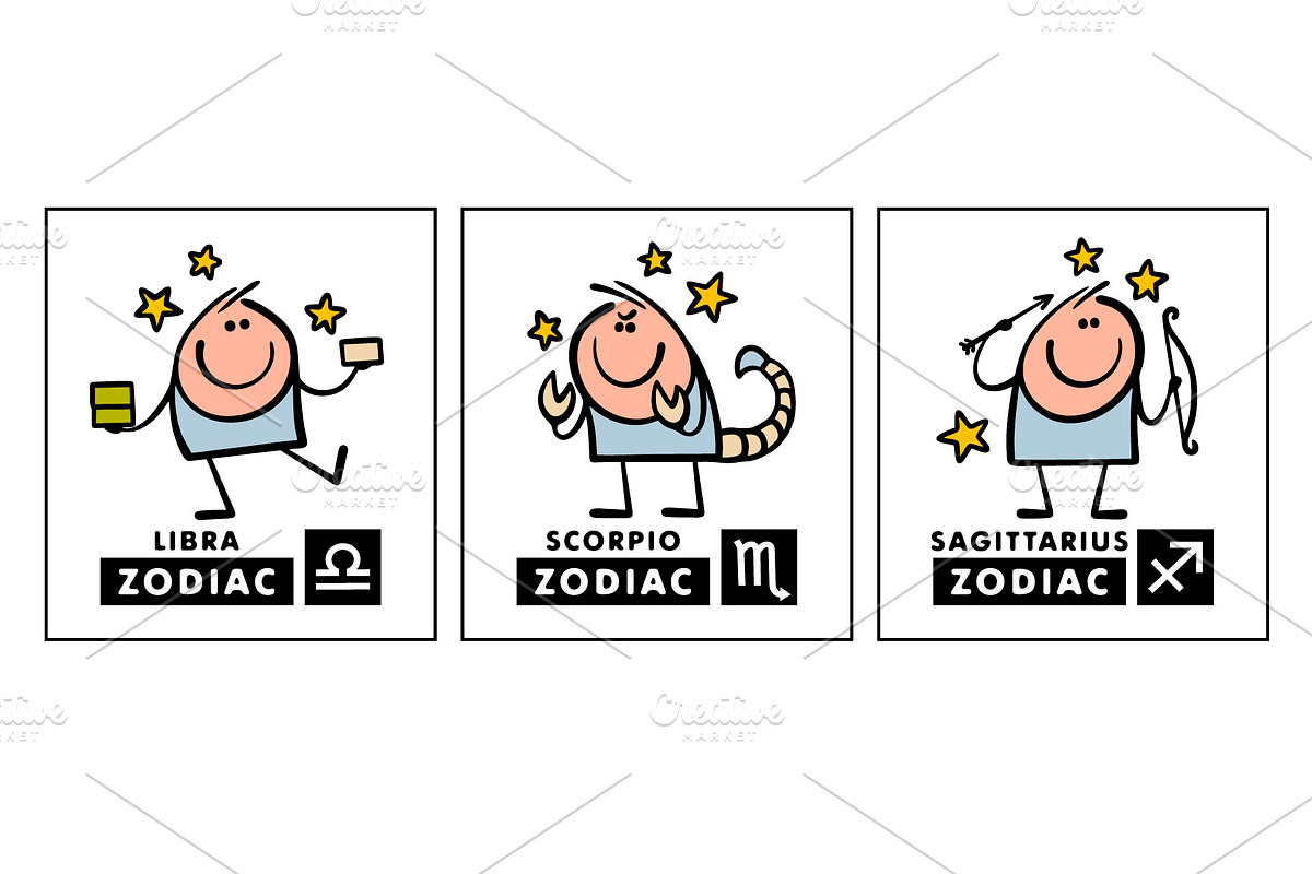 Zodiac signs, a Person Illustration by eka panova (Photo 4 of 5)