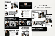 Minimal Wix Studio Landing Page, a Wix Template by AdvertFox (Thumbnail 5 of 9)