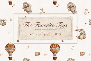 Pattern 'The Favorite Toys'