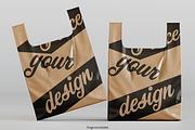 Brown Plastic bag mokcup bundles, a Packaging Mockup by Ambo Ampeng (Thumbnail 12 of 19)