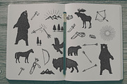 Warrior - Hand Drawn Typeface, a Serif Font by Ian Barnard (Thumbnail 3 of 5)