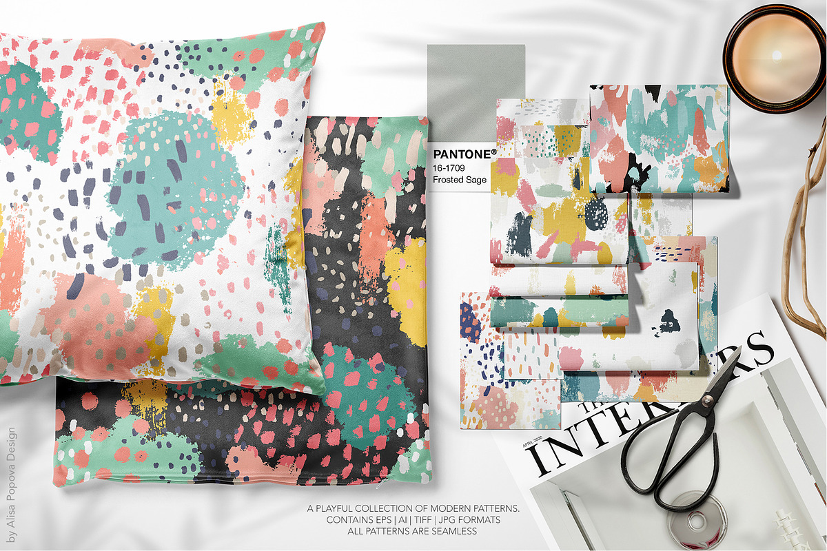 MATISSE Abstract Patterns Collection, a Pattern Graphic by Alisa Fimen Design (Photo 2 of 11)