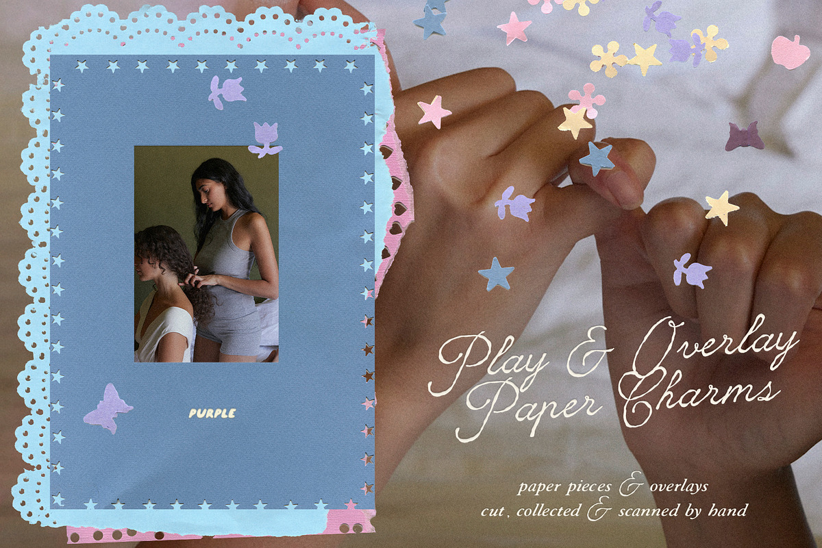 Play & Overlay: Paper Charms, an Object Graphic by Purple (Photo 1 of 12)