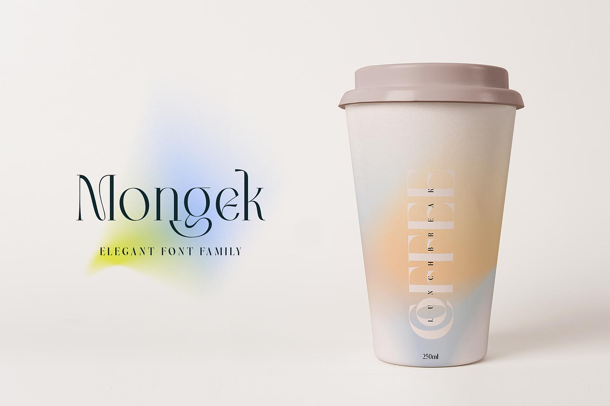 Mongek Typeface, a Sans Serif Font by alit design (Photo 2 of 16)