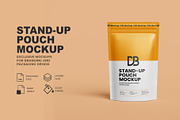 Stand-up Pouch Mockup, a Product Mockup by Designbuys (Thumbnail 1 of 3)