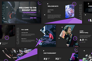 Esport Gaming Powerpoint Template