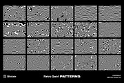 Retro Swirl Vector Patterns, a Pattern Graphic by Bitstate Design (Thumbnail 3 of 5)
