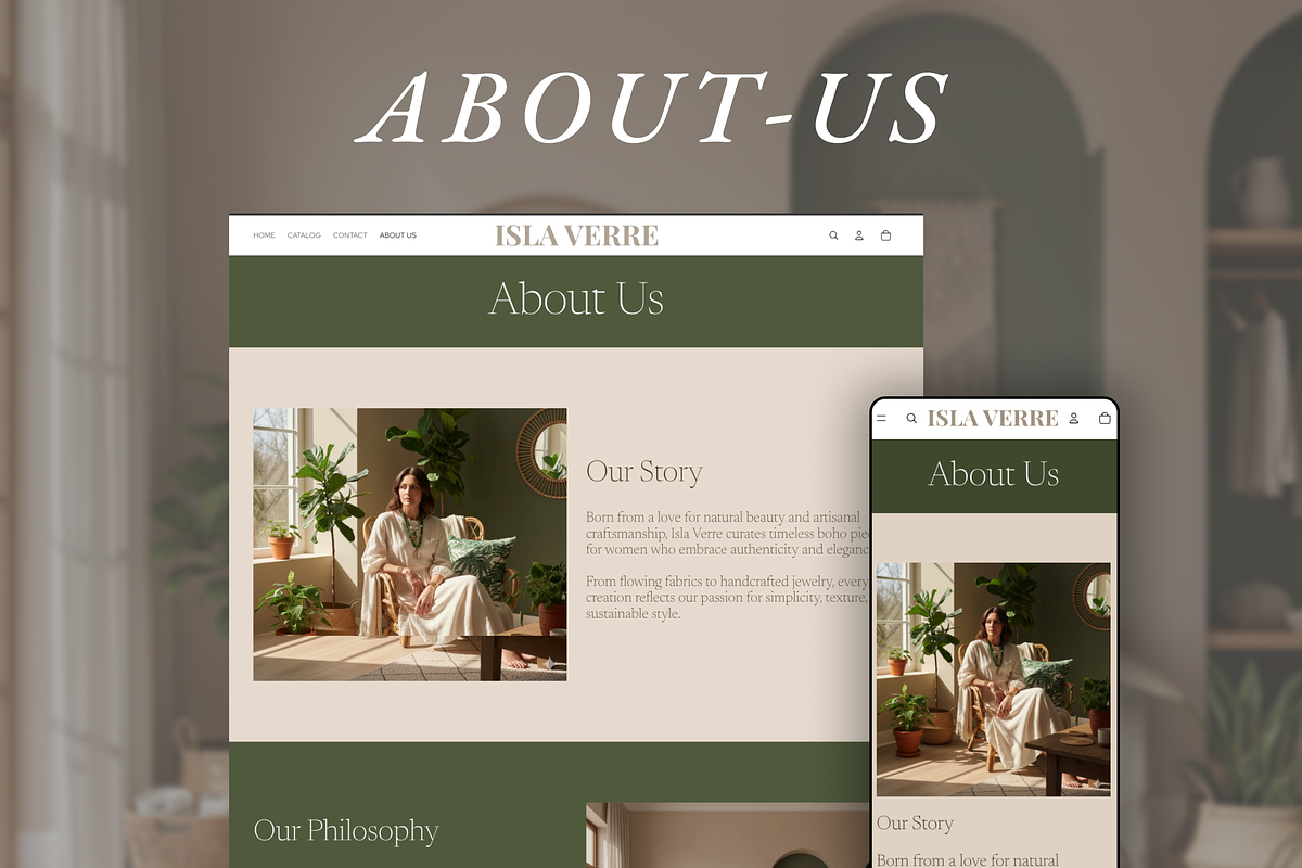 Islaverrre Boho Luxury Fashion Temp preview 5