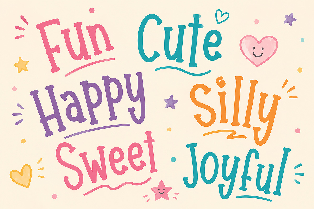 Pinky Pop, a Handwritten Font by Wow Magic (Photo 3 of 4)