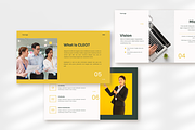 Cleo modern pitch deck presentation, a Presentation Template by peterdraw (Thumbnail 4 of 8)