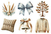 Neutral Christmas Clipart, an Illustration by Daily.Designs (Thumbnail 5 of 5)
