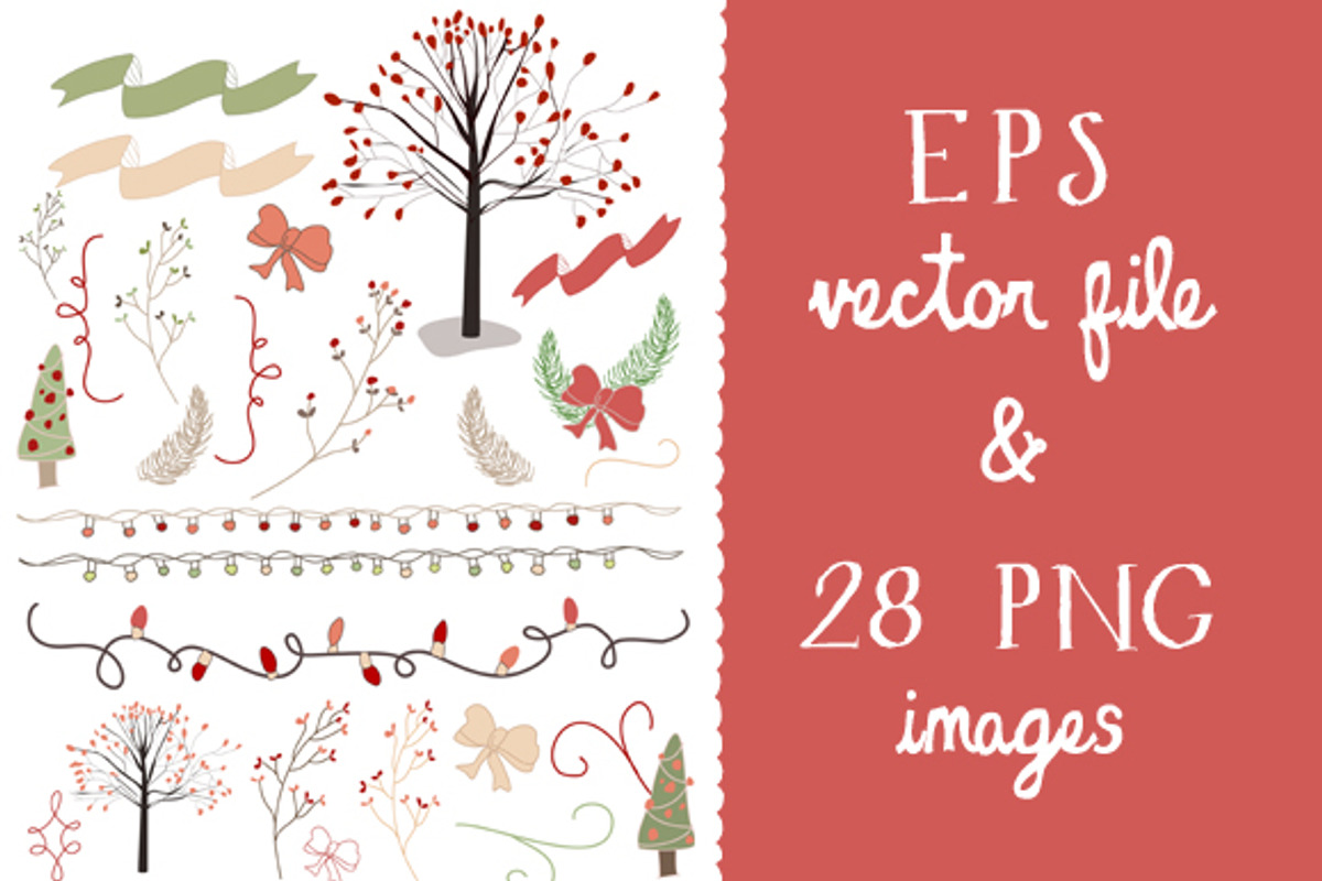 Christmas Doodles, an Illustration by Angie Makes (Photo 2 of 2)