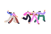 Happy best friends together set, a Person Illustration by Good Studio (Thumbnail 2 of 5)