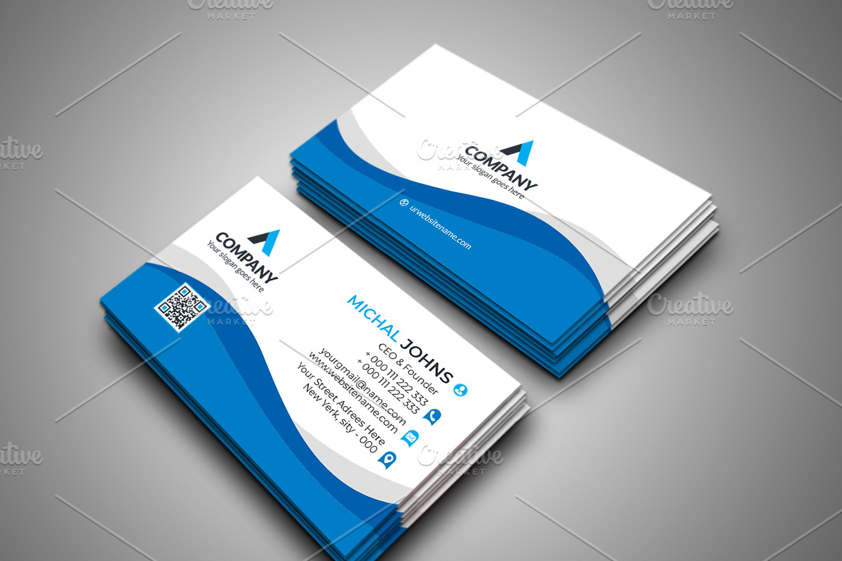 Business Card, a Business Card Template by Graphic_Maker_Bogura (Photo 1 of 4)