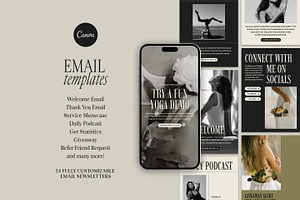 Evania| Canva Email Templates