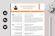 Clean Resume Template, a Resume Template by X-Type (Thumbnail 1 of 5)