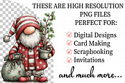 Whimsical Christmas Santa Clipart, an Illustration by Daily.Designs (Thumbnail 2 of 5)