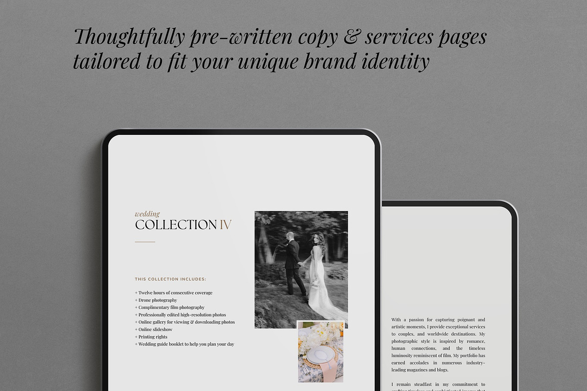 Wedding Photography Pricing Guide, a Brochure Template by Cagdas Yoldas (Photo 7 of 7)
