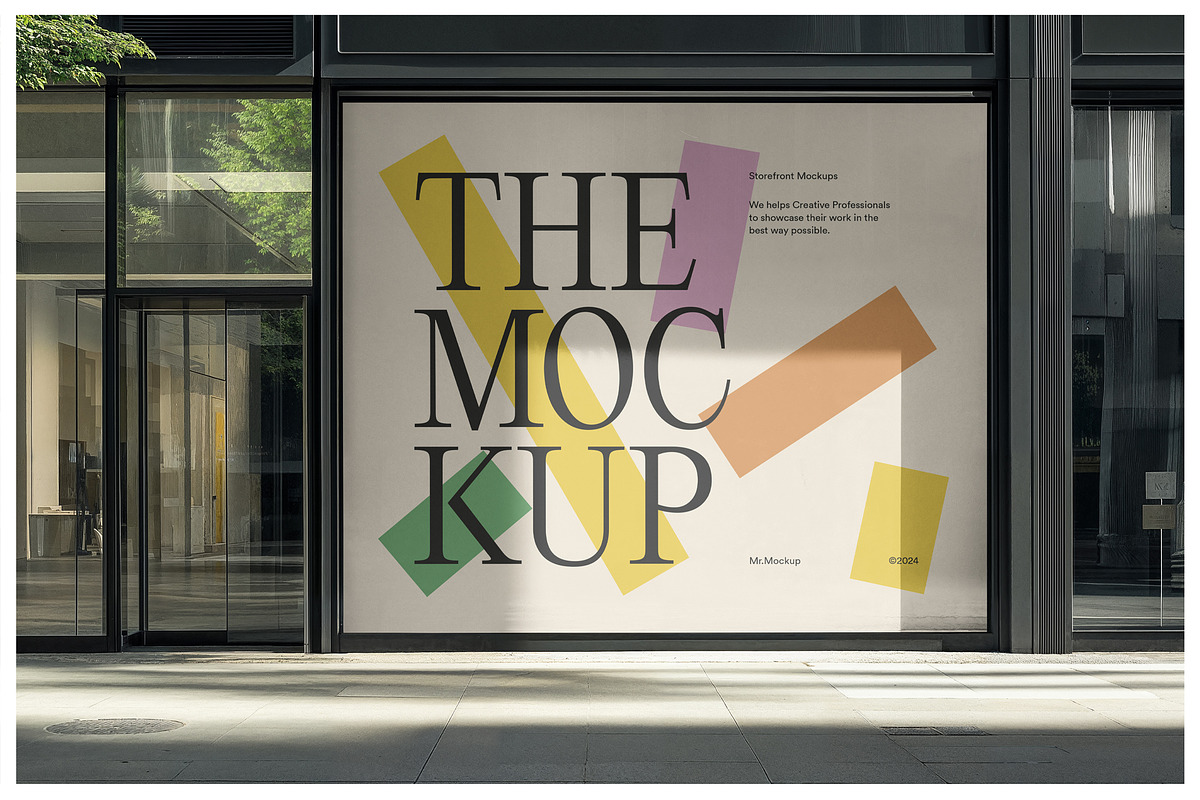 Storefront Mockups - Window Mockups, an Advertising Mockup by Mr.Mockup™ (Photo 19 of 20)