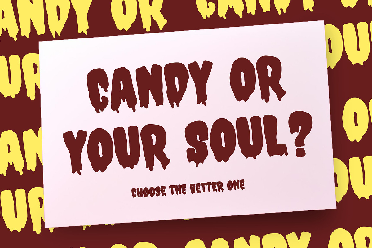 Haunted Mansion - Halloween Font, a Font by Arendxstudio (Photo 5 of 8)