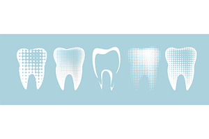 dental clinic vector logo tooth icon, an Object Illustration by Nenahliadava Design