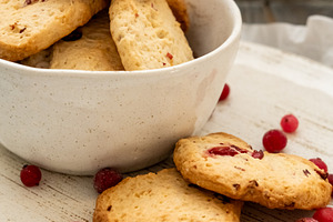 Berry pastry sweet rusks home crunchy cake snack, a Food & Drink Photo by Photo Drive Studio