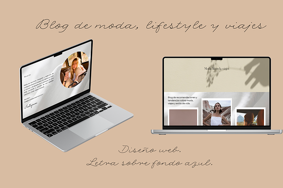 Wix website template blog preview 6