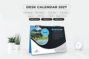 Desk Calendar 2027 Printable, a Stationery Template by MstArtwork (Thumbnail 2 of 5)