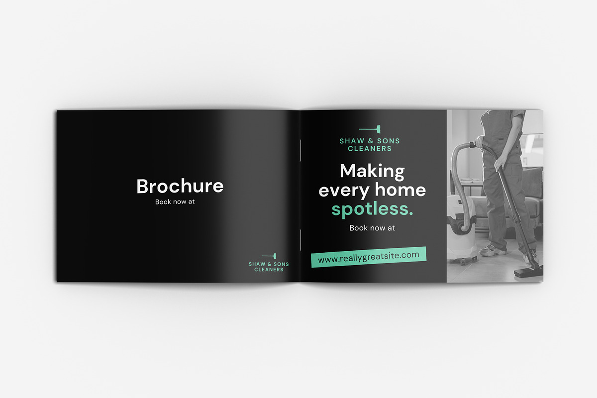 Landscape Brochure product mockups, a Books & Magazine Mockup by mahhyud (Photo 2 of 11)