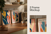 9x Kitchen Frame Mockups Bundle, a Household Mockup by Ombra Studio (Thumbnail 4 of 7)