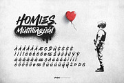 Homies - Street Brush Font, a Handwritten Font by ikiiko (Thumbnail 7 of 7)
