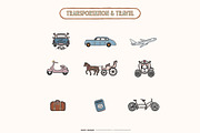 Wedding Map & Itinerary Creator Kit, an Object Illustration by Happy Monday Creative (Thumbnail 5 of 19)