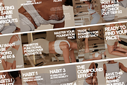 Women's Fitness Coaching Carousel, a Social Media Template by thecyella.co (Thumbnail 2 of 6)