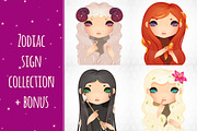 Zodiac signs collection +bonus, an Illustration by nenochka (Thumbnail 1 of 4)