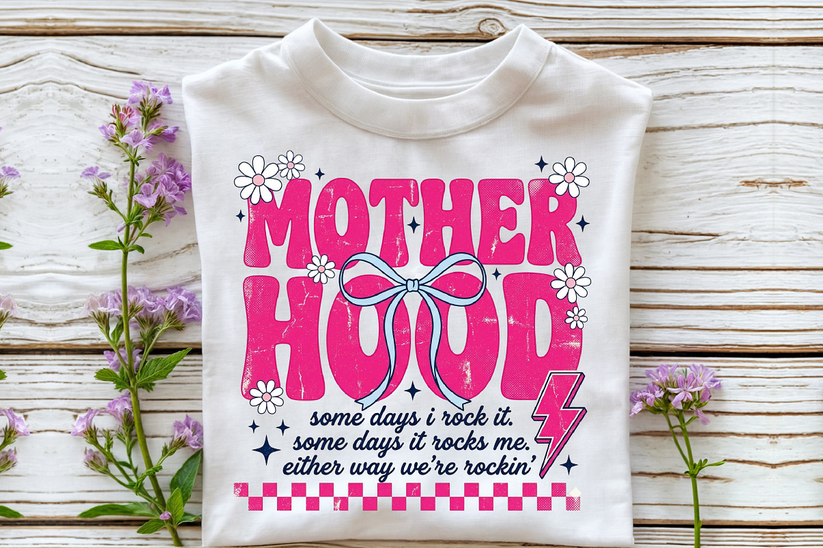 Mother Hood Png, Trendy Mama Png,, an Object Illustration by Sublimation Artist (Photo 3 of 9)
