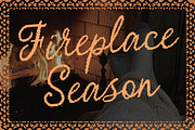 Miss Winter A Cozy Pixel Script Font, a Font by AnMark (Thumbnail 7 of 11)
