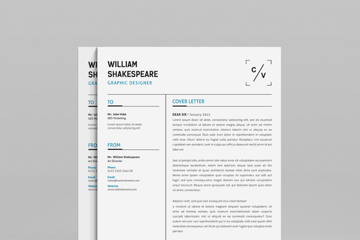 Resume Template, a Resume Template by resumetemplathttps://d3es (Photo 6 of 7)