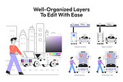 Animated Ride Services Illustrations, a Person Illustration by Prosymbols (Thumbnail 3 of 13)