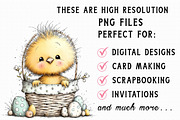 Easter Basket Clipart Set, an Illustration by Libby Wishes (Thumbnail 7 of 8)